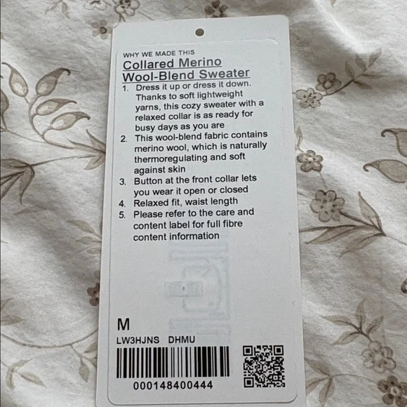 lululemon Collared Merino Wool-Blend Sweater - Picture 9 of 9